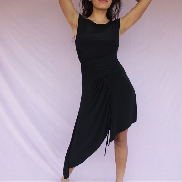 Ossira Black 90s dress - Picture 3 of 7
